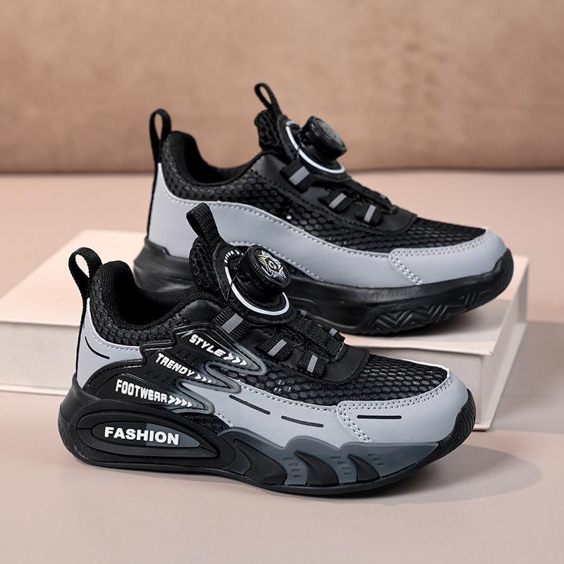 Boys' shoes2026New summer styles: breathable single-layer mesh shoes for children, suitable for older kids and students, with soft soles and non-slip