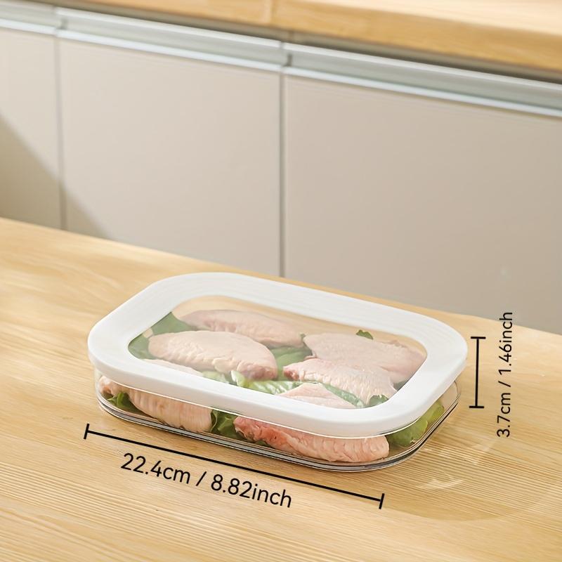 PP Material Bacon Meat Frozen Preservation Box, Household Refrigerator Special Storage Sealed Transparent Storage Box