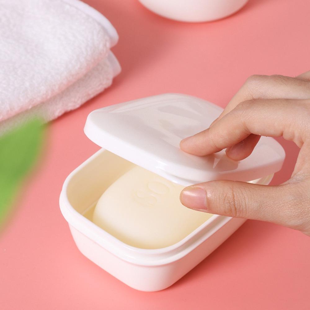 Waterproof Leakproof Soap Holder Detachable Soap Dish Keeps Dry Travel Bar Soap Case Camping