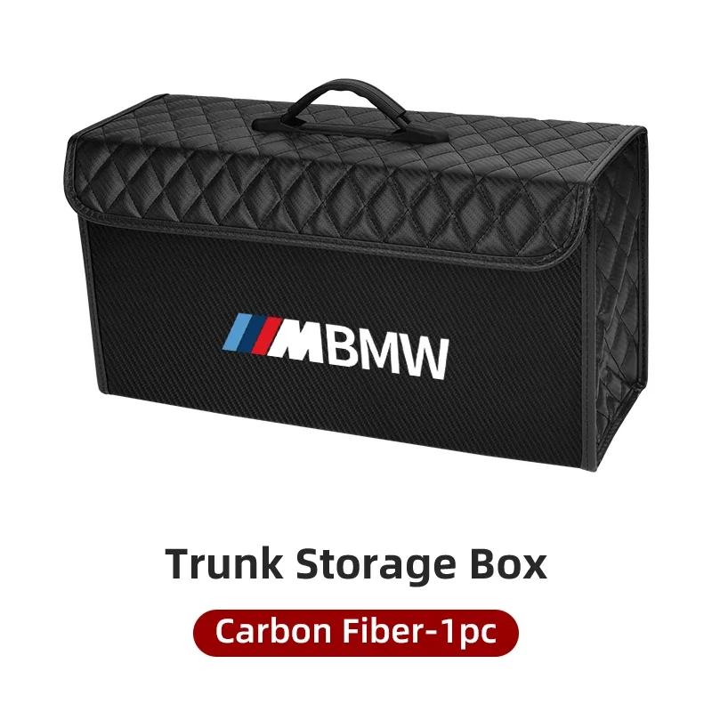 Ny Bilorganisatör Resväska Läder Bagageutrymmesorganisatör Portabel Vikbar För BMW E46 E90 E60 F10 E39 F30 E36 F20 E87 E90 E
