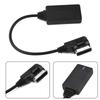 For A5 A6 A8 Q7 USB AUX Adapter Cable LED Indicates Mobile Devices Vehicle Access Audio Automatically Components
