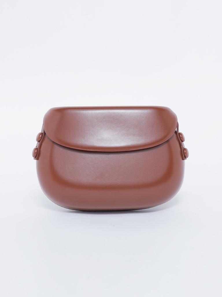 Bomnal Boutique Clam Mini Bag _ Brown
