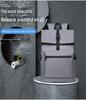 Men's Winter Splash-Proof Business & Casual Backpack: Student and Travel Friendly