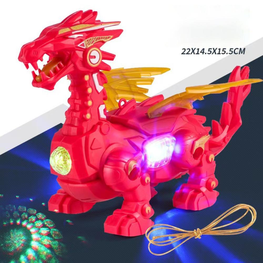 

Cool Light Electric Puzzle Model Electric Powered Children Entertainment Toy Boys Gifts червоний