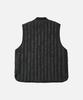 Frizmworks Stripe Quilted Mil Liner Vest _ Black