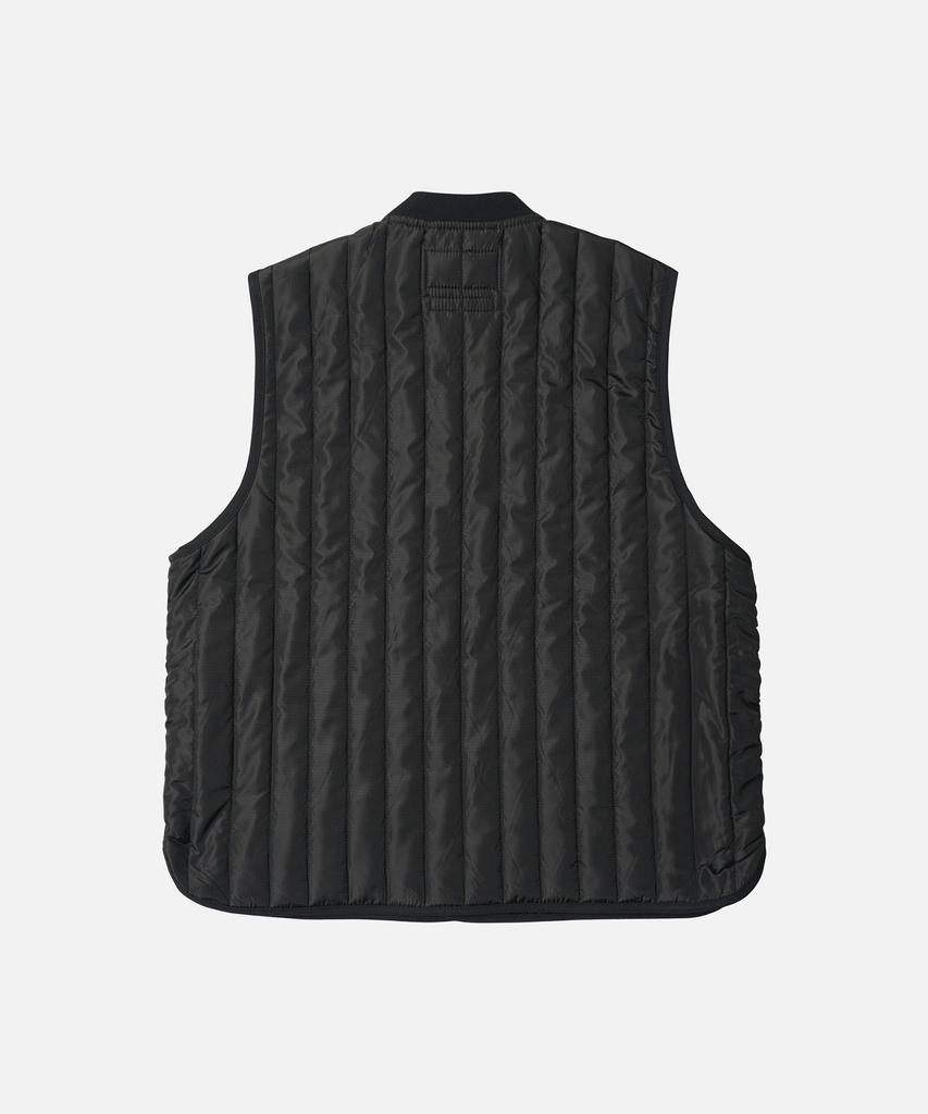 Frizmworks Stripe Quilted Mil Liner Vest _ Black