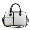 PU Duffle Bag   Pattern Travel Sports Bag with Shoe Compartment Detachable Strap for Outdoor Fitness Workout