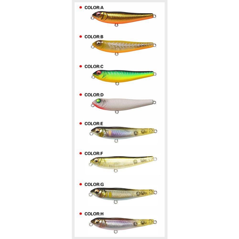 Outdoor Tackle Crankbaits Pencil Baits with Steel ball Minnow Lures Fish Hooks Winter Fishing