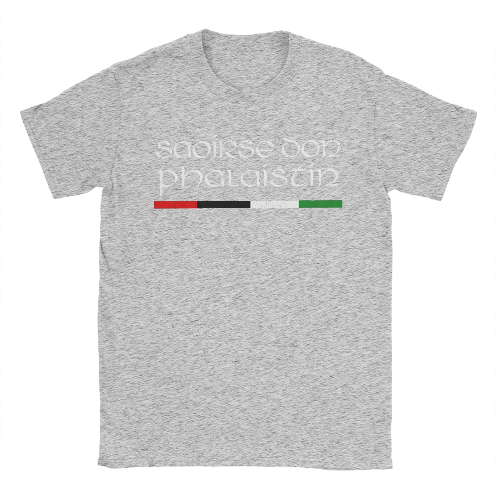 

Oversized T Shirt Saoirse Don Phalaistin Palestine 100% Cotton T Shirts Tee Shirt for Men Summer Casual Short Sleeve Clothes M