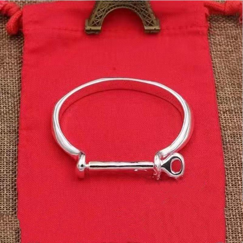

Good Luck Horseshoe Bracelet Silver Plated Jewelry Gift