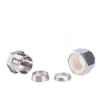 End Cap 1/16"-1" 3-25mm Tube OD Compression Union SUS316L 304 Stainless Steel Coupler Pipe Fitting Connector Metric UNF Nut Lock