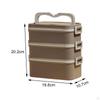 Food Lunch Container Stackable Box Portable Compartment Japanese Bento