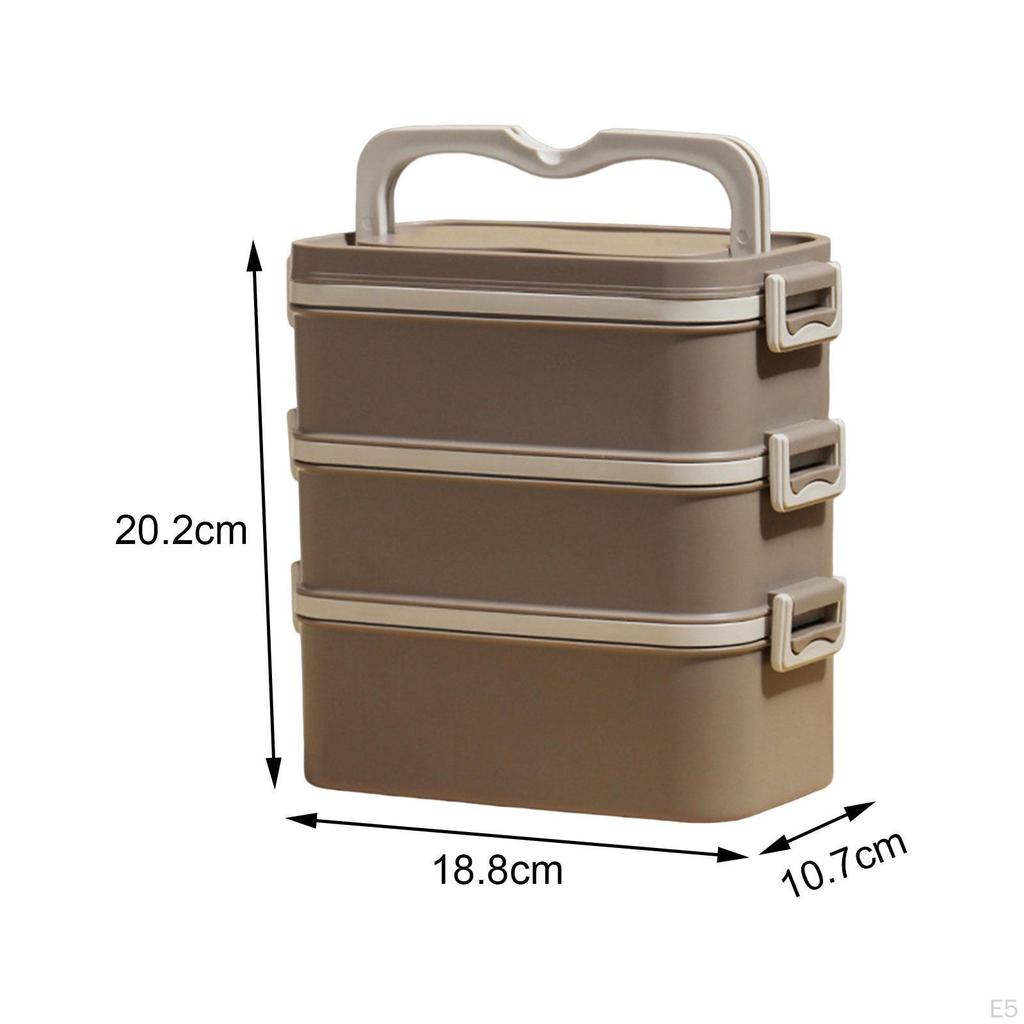 Food Lunch Container Stackable Box Portable Compartment Japanese Bento