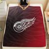 Detroit Red Wings2 Flannel Blanket, High Quality Comfortable for All Seasons, Home Decor, Warmth and Comfort