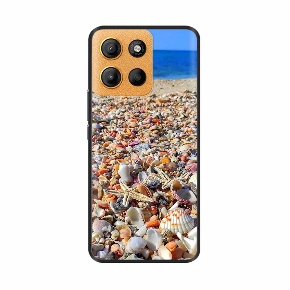 For Motorola G15 Case Cute Phone Case Funny Back Cover For Moto G15 Power Camera Protection Soft Original Liquid Silicone Cases