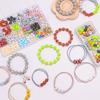 Acrylic Beads Kit for Friendship Bracelet Making Handmade Jewelry Crafting Accessories Craft Supplies for Children