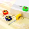 Retractable Mini Tape Measure Keychain - Compact Steel Ruler Gift