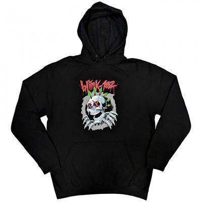 Blink 182 Unisex Adult Six Arrow Skull Hoodie