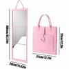 Foldable Travel Mirror Shatterproof Makeup Mirror Makeup Mirror Full Body Mirror  Dormitory