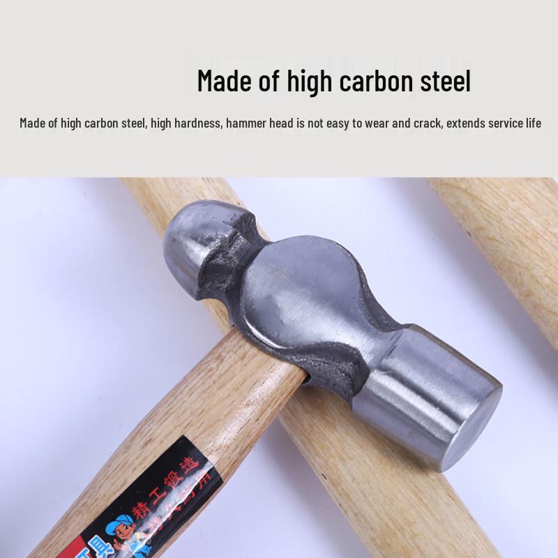 Wooden Handle Round Head Hammer
