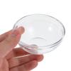 3.5 Inch 4pcs Mini Glass Bowls Small Prep Dishes Stackable Dipping Bowl For Kitchen Sauces Condiments Spices Glass Bowl 3oz