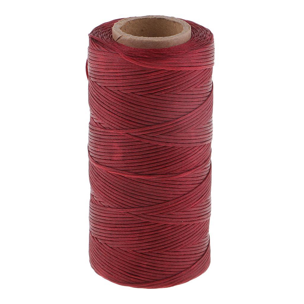 Durable 200 mm 210D Leather Waxed Thread Cord String for DIY