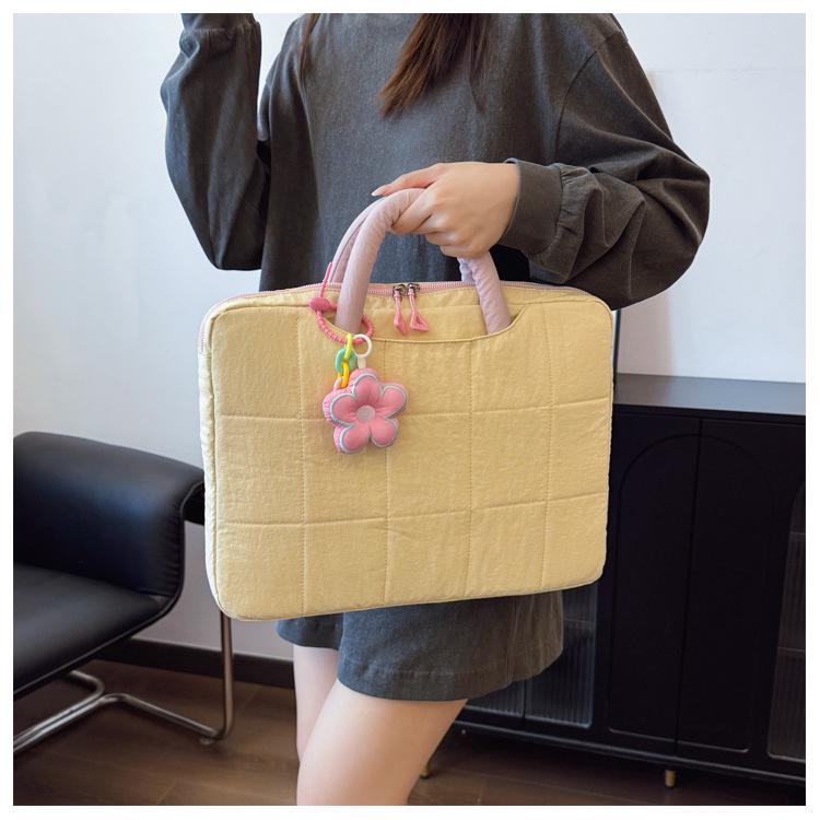 Vielseitige Süße Laptoptasche 16 Zoll – Großes Fassungsvermögen, Verdickt, Lässiges Design