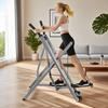 Space Walker Aerobic Stepper  Air Walker Exercise Machine W/ Adjustable Resistance Compact Folding Exercise Climber for Home Gym