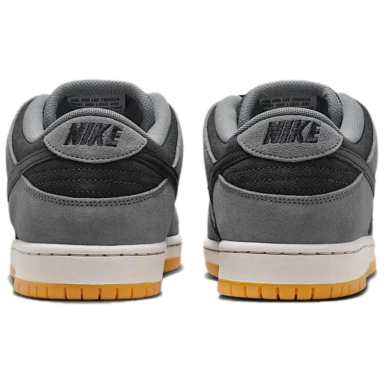 Nike Dunk Low SB Dark Smoke Grey Unisex Sneakers Black Photon-Dust Gum-Light-Brown HF3063-001