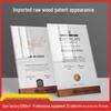 Acrylic Engravable Certificate and Photo Display Frame with Tabletop Stand