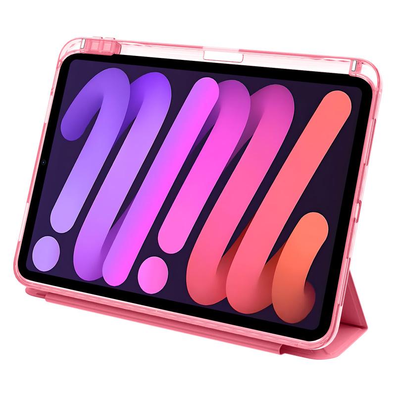 Per iPad A16 11 10 12ª Generazione iPad Pro Air 8 7 6 5 4 3 11 13 12.9 " M5 M4 M3 M2 Custodia Pieghevole in PU Acrilico con Portapenne