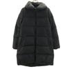 Down Coat S Black Women Used