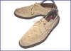 Italy Made Breathable Suede Leather U-Tip Business Shoes 25.5 Beige(USED)