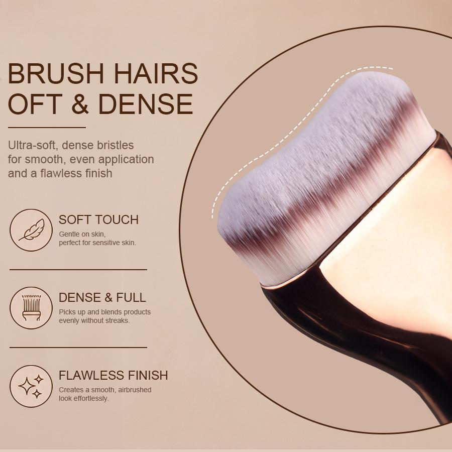 7 Double-head Makeup Brushes, A Complete Set of Foundation Brushes, Blush Loose Powder Brushes, and A Complete Set of Beauty Tools.