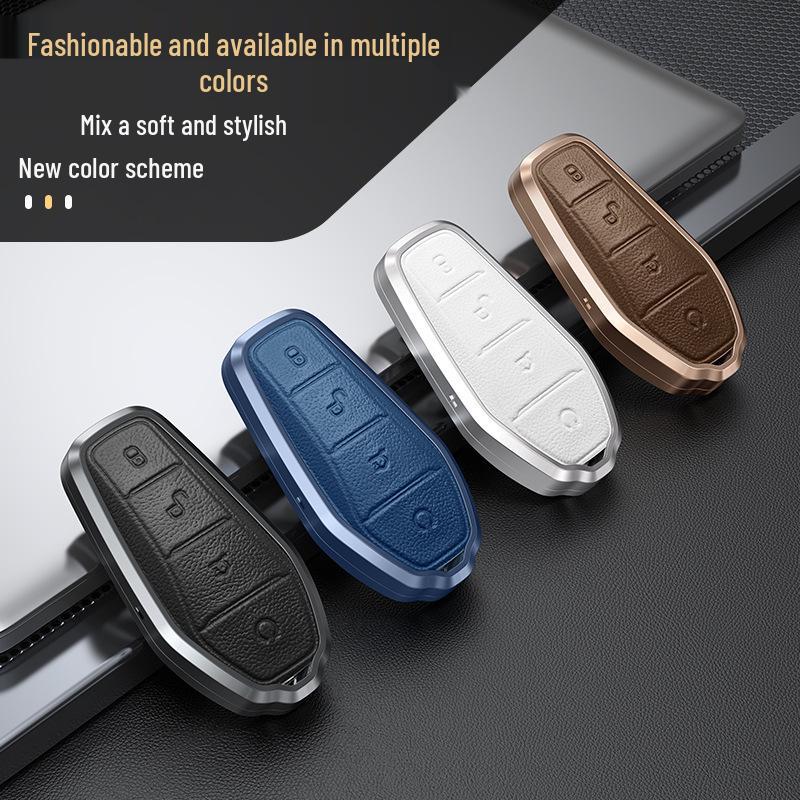 Compatible BYD Qin Plus DMi and EV Dolphin Key Cover and Shell.
