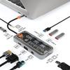 4K30Hz USB C Hub 10 In 1 Laptop Docking Station Compatible USB C Dock Office Home