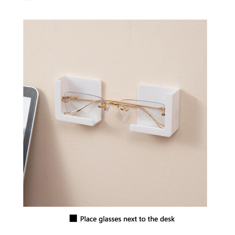 Multifunktionaler Wandmontierter Handyhalter Tablet-Lade-Ständer Halter Notiz-Brillenhalter Für Küche Bett Büro Wohnzimmer