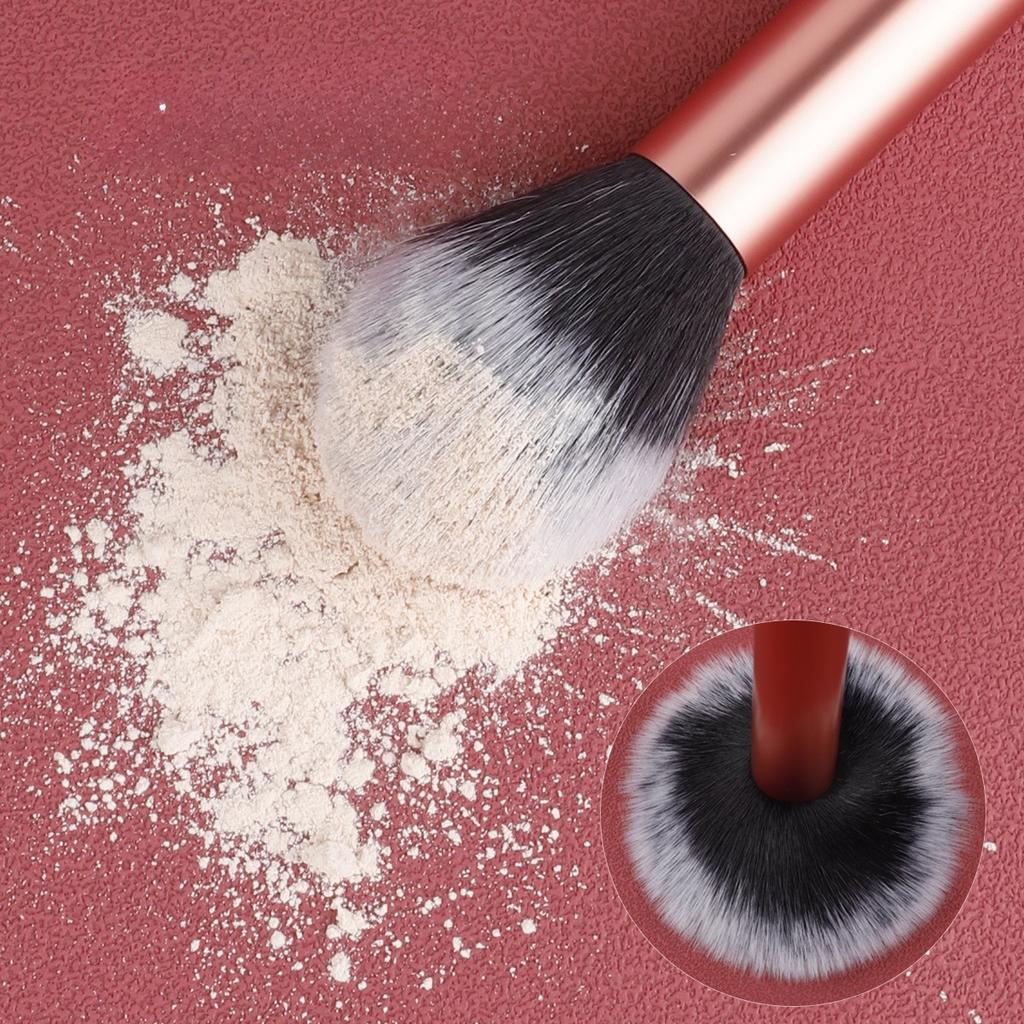 4 makeup brushes, set of brushes for beginners, full set of soft-bristled loose powder brushes, blush brushes, eyeshadow brushes, beauty tools.