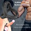 Trident lock ring Delay ring Men's silicone lock ring Resistance ring Adult products Foreign trade explosion