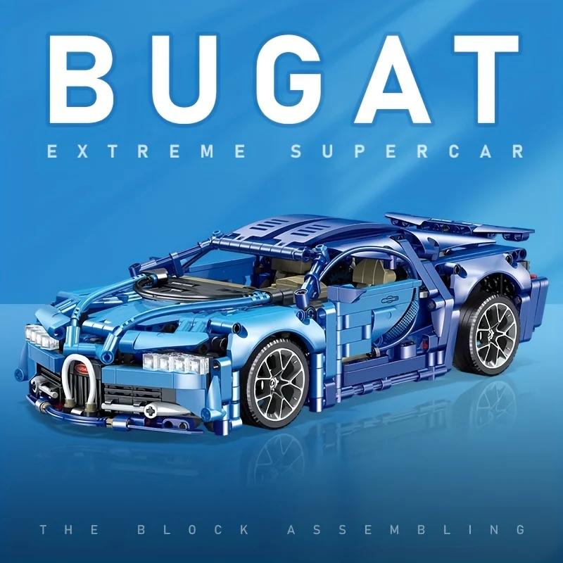 Sports Car Kit 1: 14 Scales Sports Car Model Toys 1259pcs Gift for Adults and Children