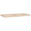 Estructura de Cama de Madera Maciza sin Colchón 100x200 cm Madera de Pino