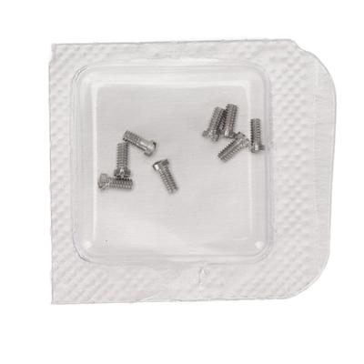 8PCS Micro Watch Repair Screws Stainless Steel Watch Back Cover Screws for Ballon Bleu Universal