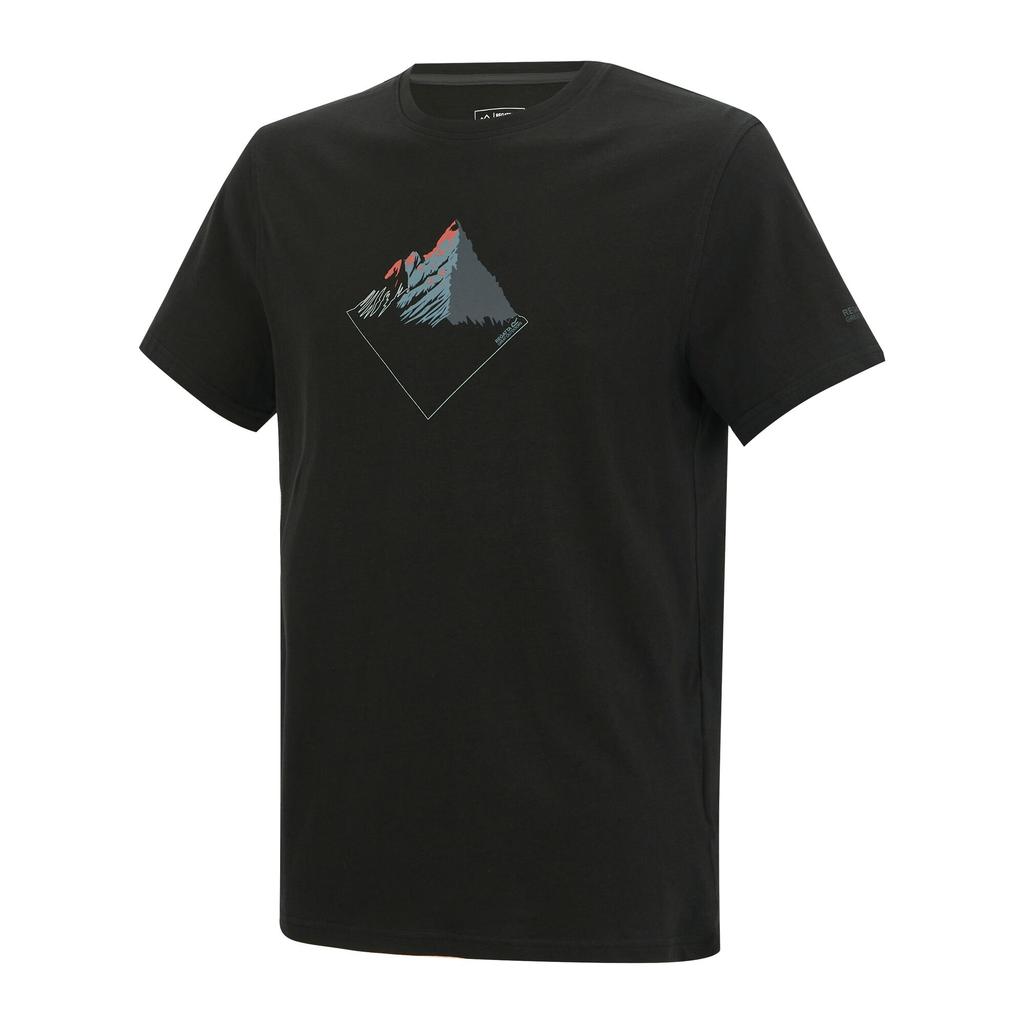 Regatta Mens Breezed Mountain T-Shirt