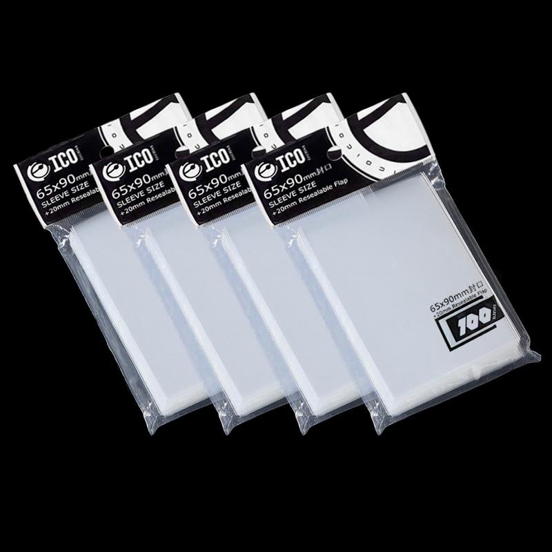 100pcs/pack 65*90mm Card Sleeves Card Protectors Perfect Size for Football Cards, Sport Cards, MTG Cards Collection Card Storage