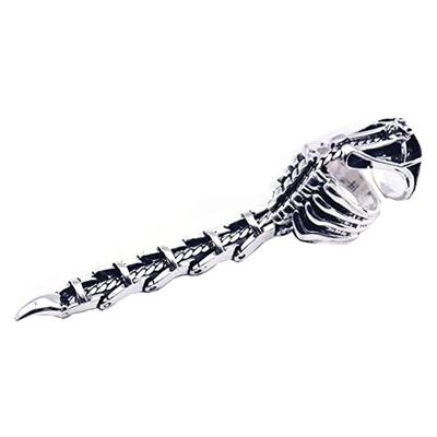 Adjustable Gothic Rock Unisex Couple Punk Vintage Steampunk Scorpion Ring Heavy Rock Punk Joint Rings Unisex Jewelry