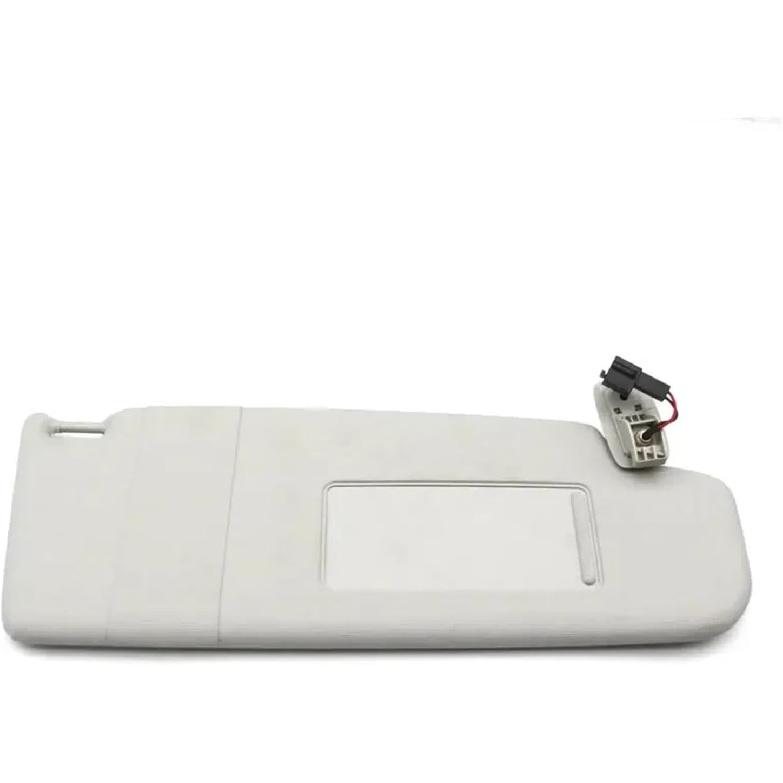 Compatible for VW Mk5 Golf 5 2005-2011 Golf 6 Volkswagen Passat B6 B7 Cc 2010-18 Sunvisor with Mirror Front Visor Car Accessories(Left Beige)