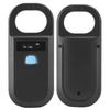 Animal Tag Reader Pet Supplies Portable Chip Scanner OLED Screen Handheld High Brightness(Black )