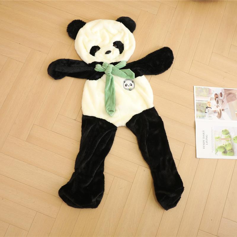 Adorable Giant Panda Plush Toy - Black & White Comfort Doll for Kids