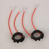 2Pcs For  Plastic Lamp Base Headlight Accessories H7 Led Headlight Bulb Base Adapters Holders Retainers For Golf 5 Mk5