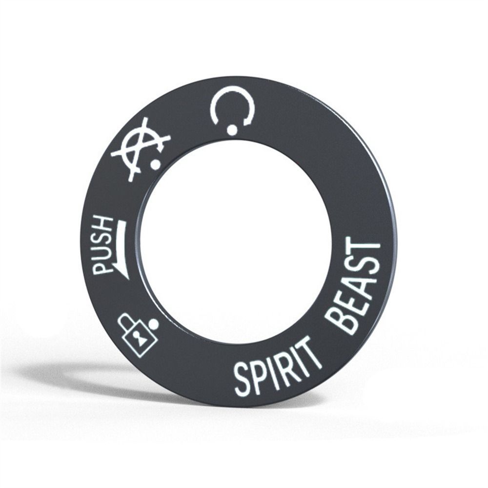 

Stainless Steel Motorcycle Sticker Start Lock Key Sticker Lock Switch Sticker Motorcycle Decal Black